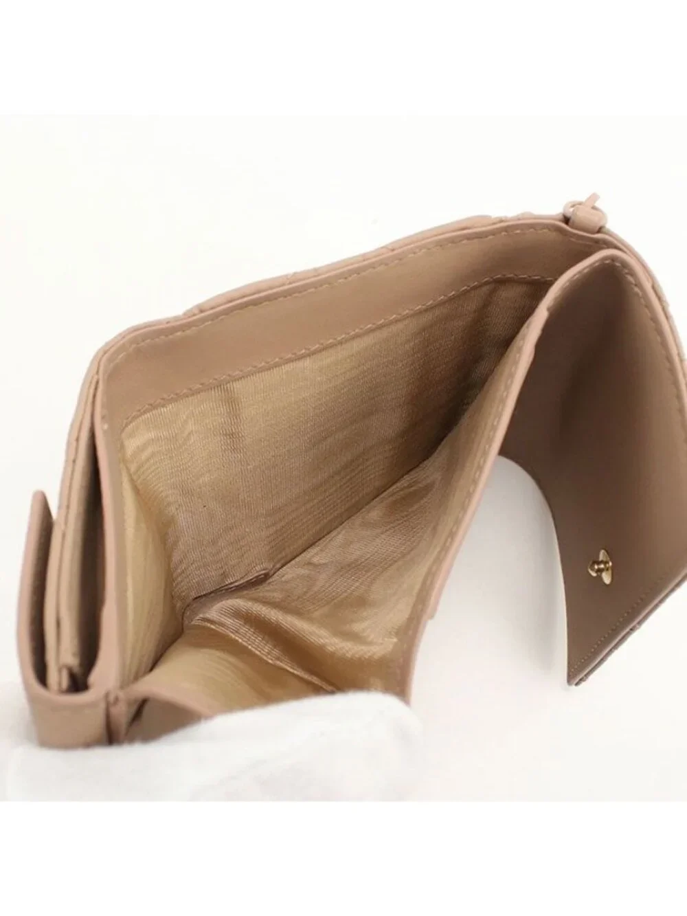 Dior Lotus Wallet Trifold Lambskin